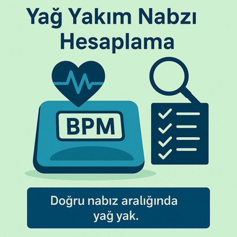 Yağ Yakım Nabzı Hesaplama – Doğru nabız aralığında yağ yak.